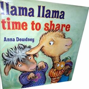 Llama Llama time to share by Anna Dewdney hardback book